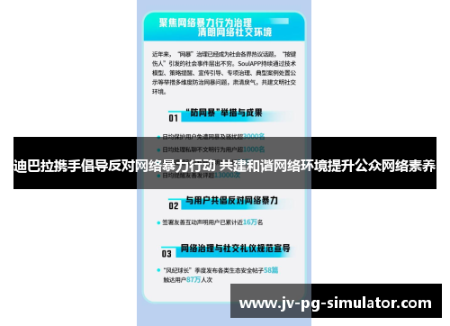 迪巴拉携手倡导反对网络暴力行动 共建和谐网络环境提升公众网络素养 迪巴拉携手倡导反对网络暴力行动 共建和谐网络环境提升公众网络素养